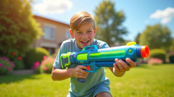 Transform your outdoor play with a gel blaster